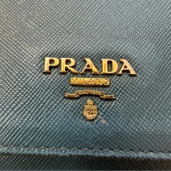 PRADA Continental Leather Wallet - Picture 2 of 11